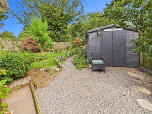 Shed and Gardens- click for photo gallery